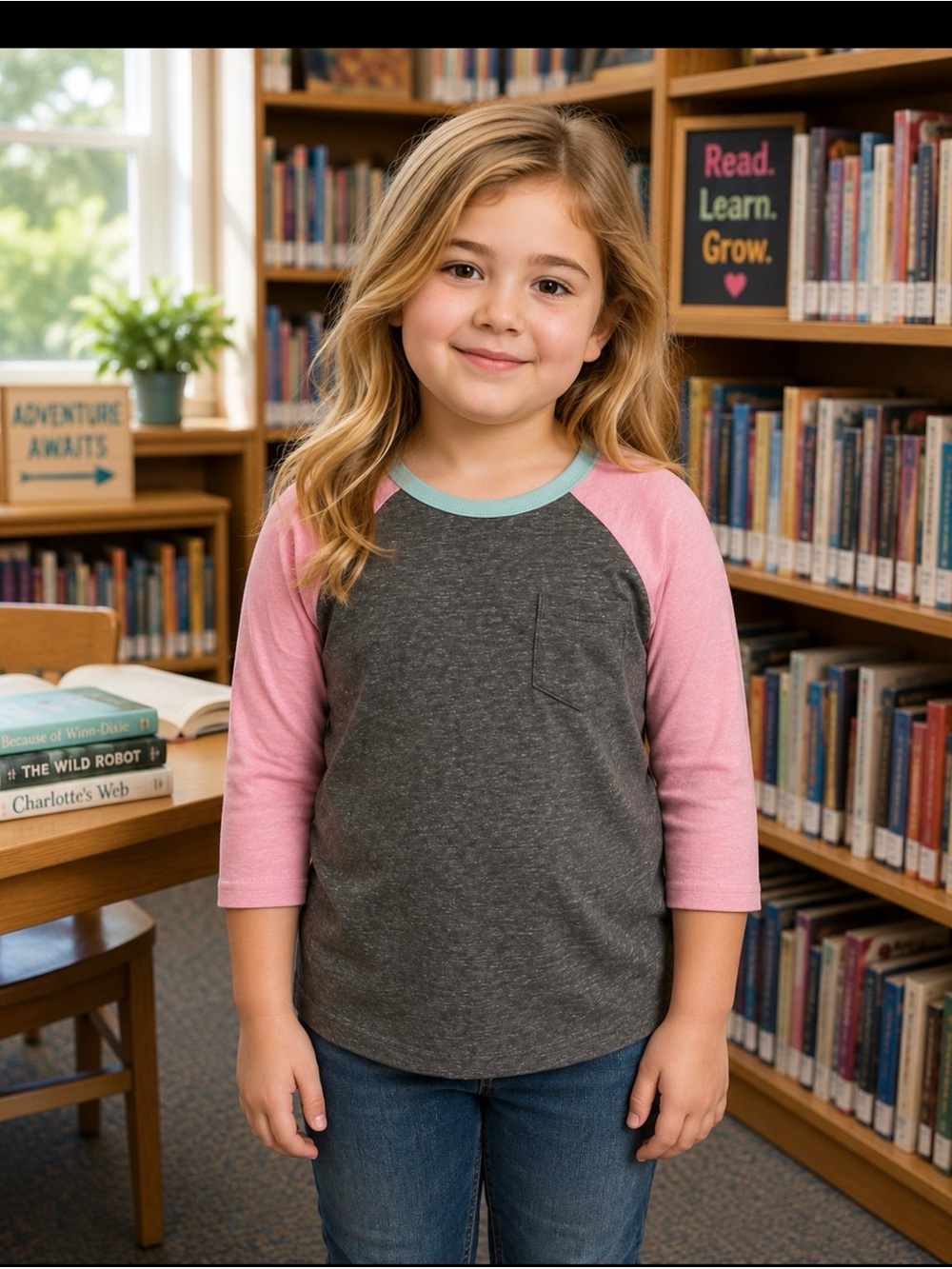 Xersion Girl Extra Large Gray and Pink Shirt